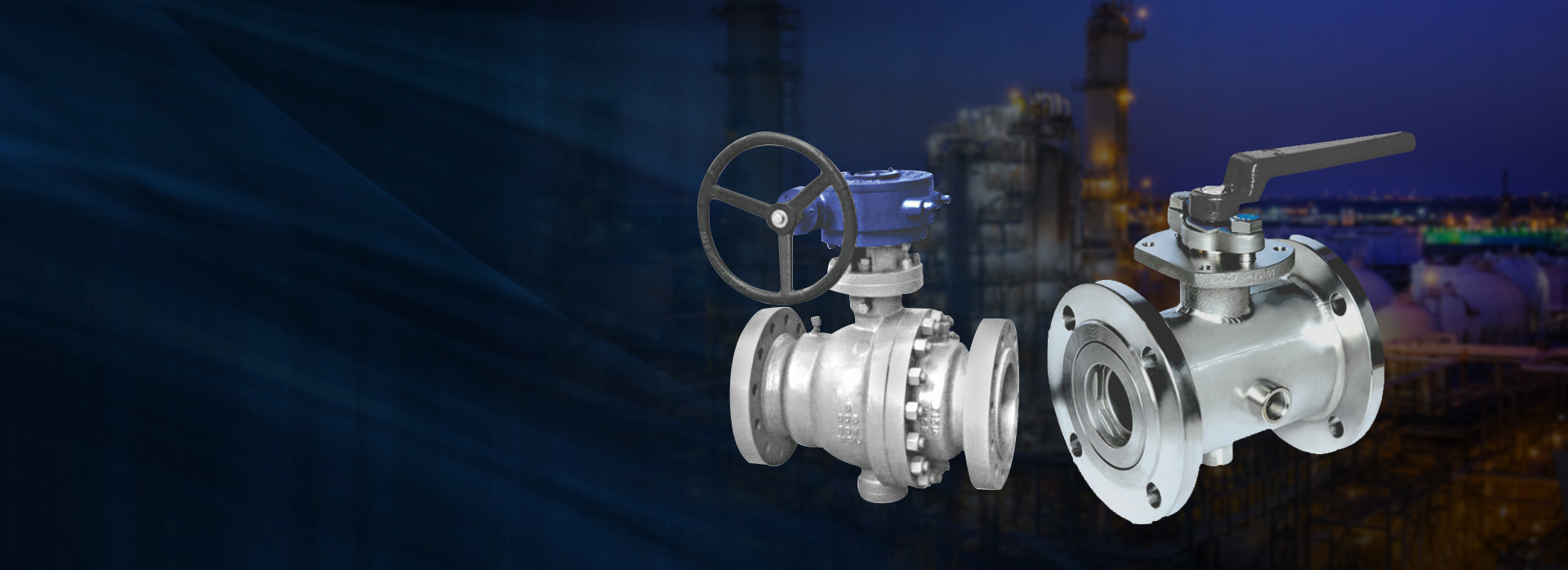 YDB LLP valves products: Jacketed Ball Valves, Industrial Process Floating Ball Valves