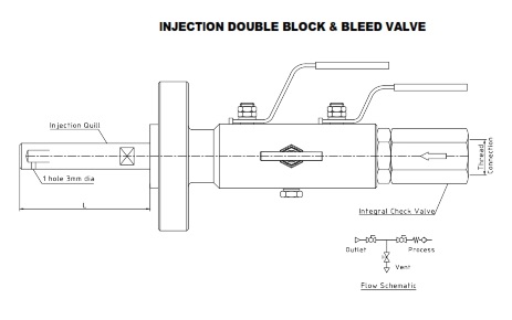 INJECTION DOUBLE BLOCK AND BLEED VALVES